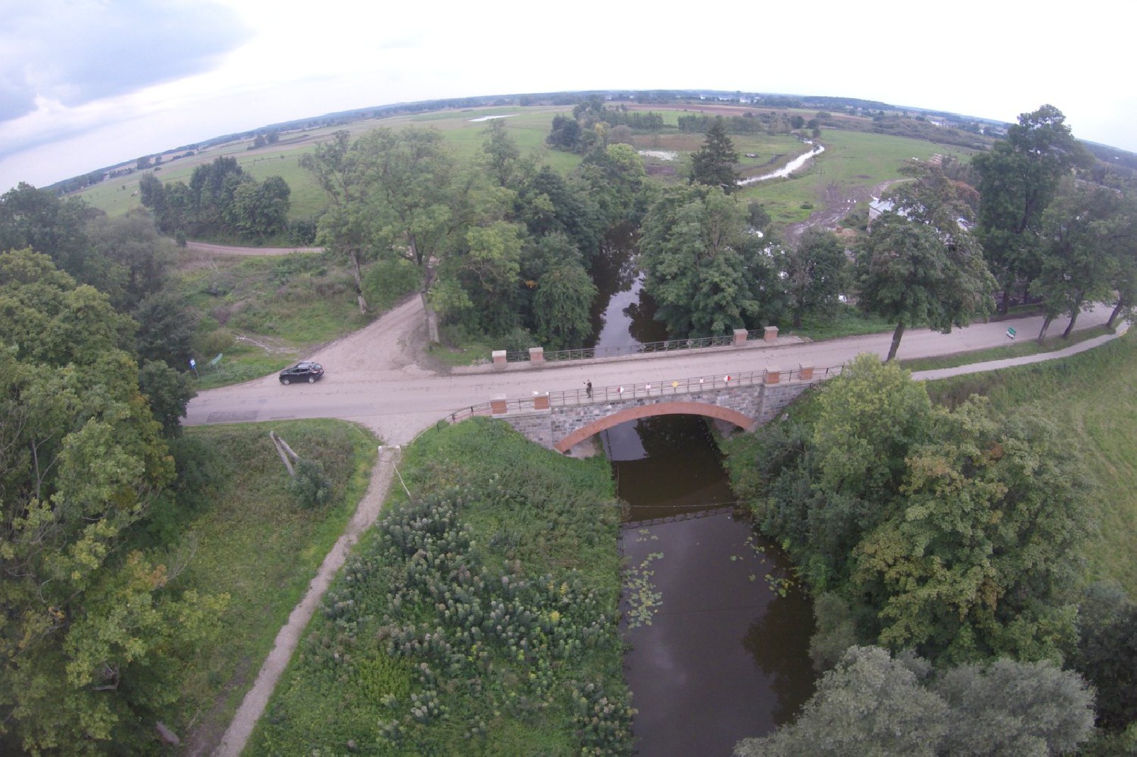 Kanał Dobrzycki dron